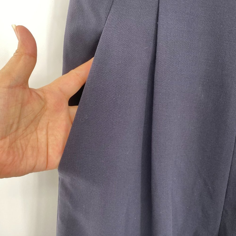 French Connection NWT Anana Whisper Jumpsuit One Piece Playsuit Utility Blue New - Picture 5 of 12